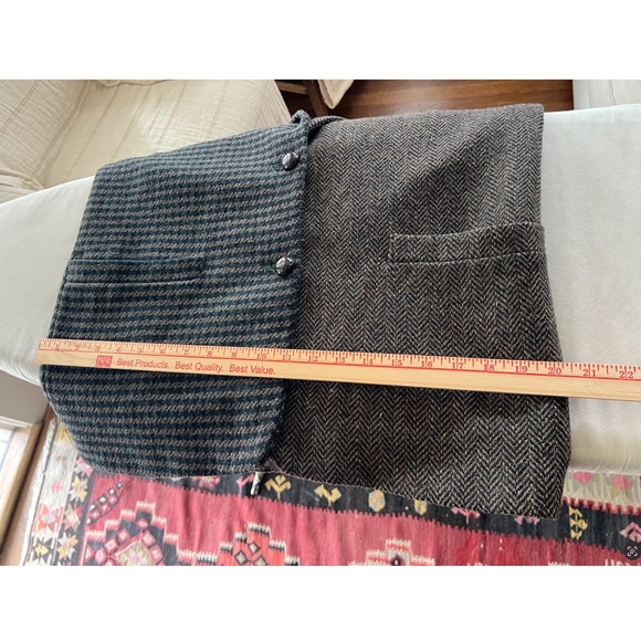 Vintage THE LIMITED COLLECTION Tweed Jacket with Suede Collar - M/L - Picture 9 of 11